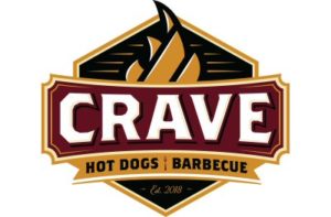 Crave Hot Dogs & Barbecue logo